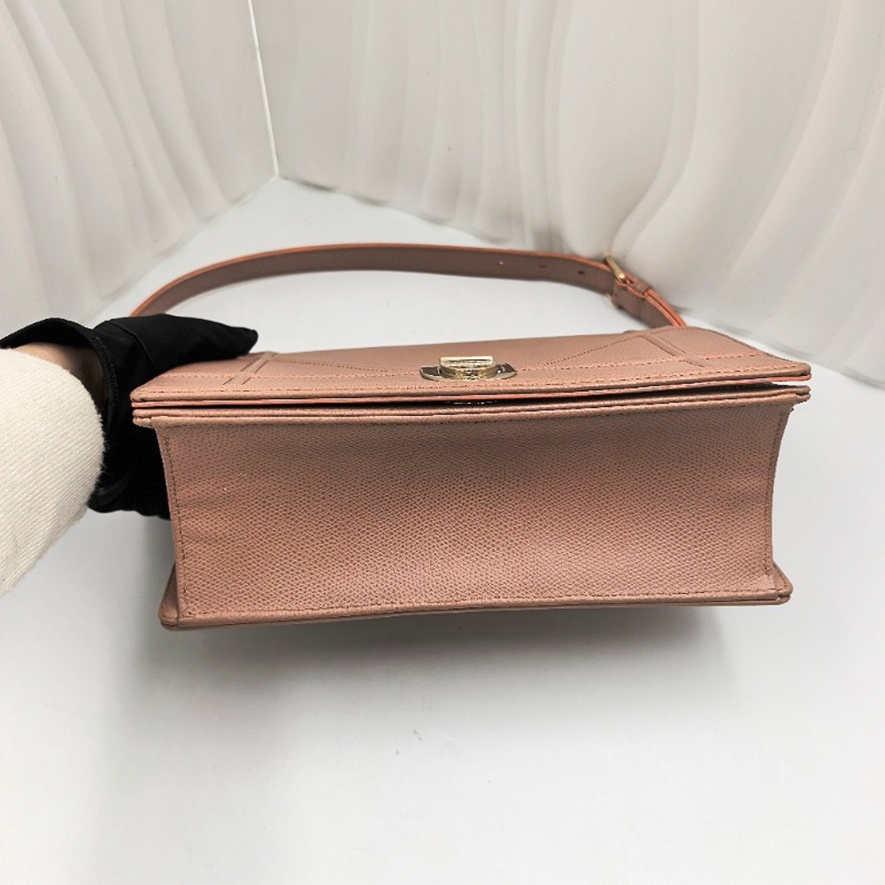 DIOR Diorama Medium Shoulder Bag Blush Pink Grained Calfskin - Picture 7 of 12